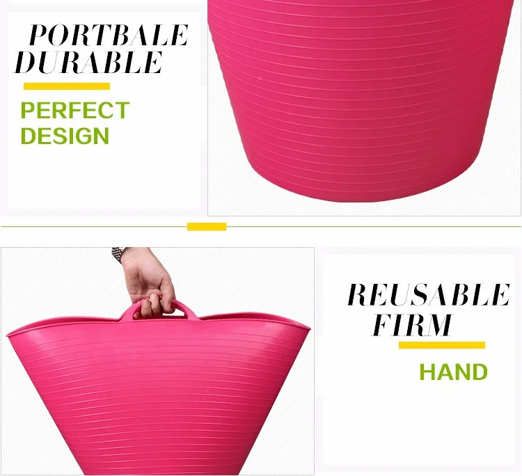 Flexible Rubber Horse Feeding Buckets Buy Rubber Horse Feeding