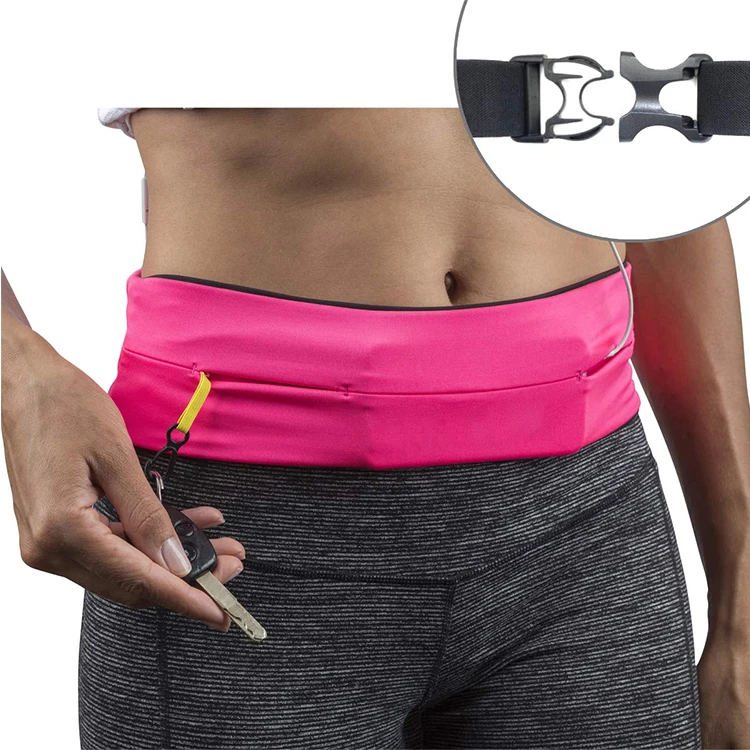 

Travel Running Money Belt for Phone Fanny Waist Pack Pocket with Zipper, Customized