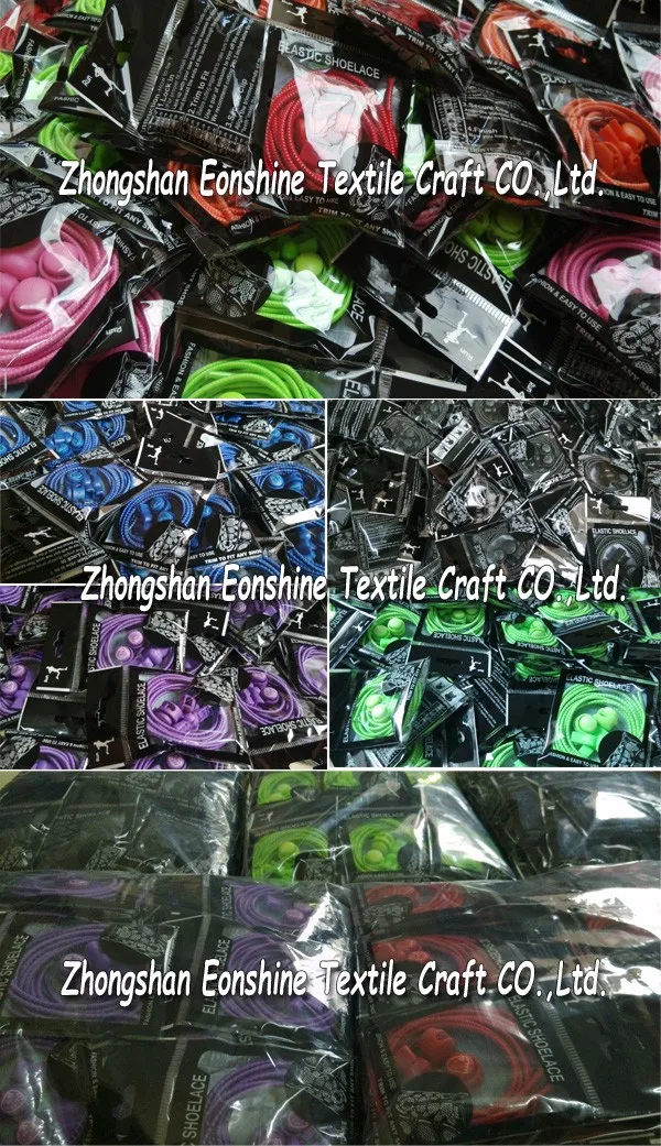 Sport Bulk In Round Reflective Elastic No Tie Shoelaces Laces Lock With