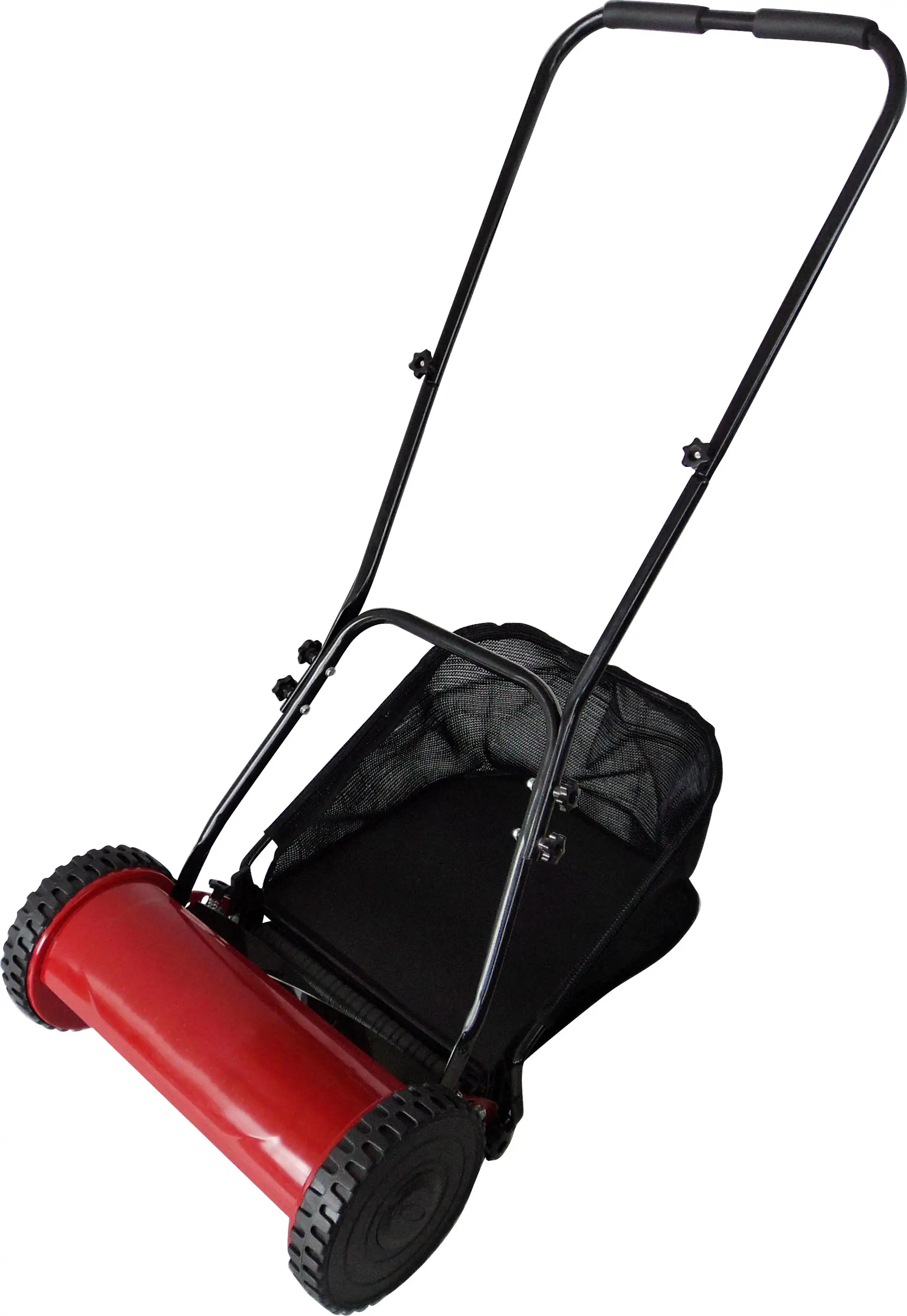 Js380 15'' Hand Push Lawn Mower 380mm Manual Held Portable Grass
