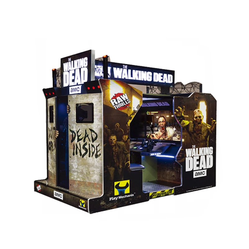 Coin Operated Walking Dead Shooting Gun Simulator Arcade Video Game
