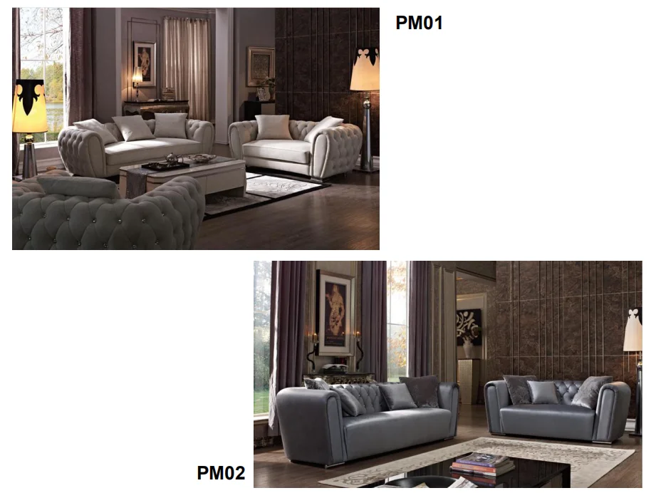 United Arab Emirates Luxury Home Funiture Design Sectional Lounge Room