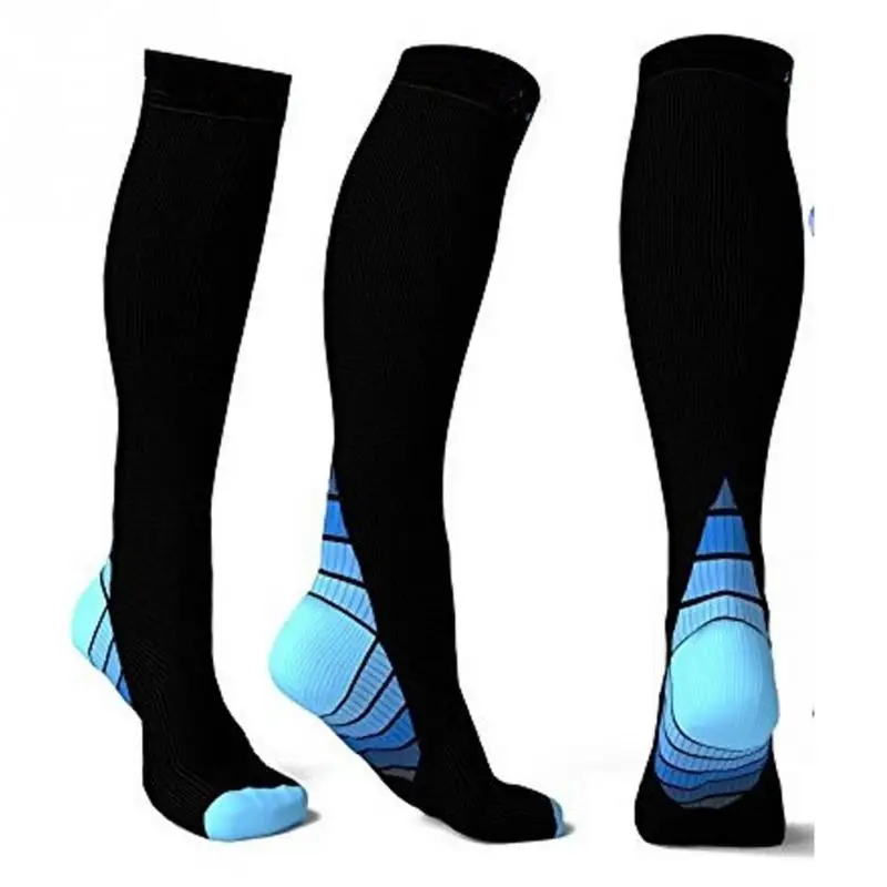 

Amazon Top Seller Supplier Professional Compression Socks Breathable Travel Activities Fit for Nurses Shin Splints Flight Travel, Custom color