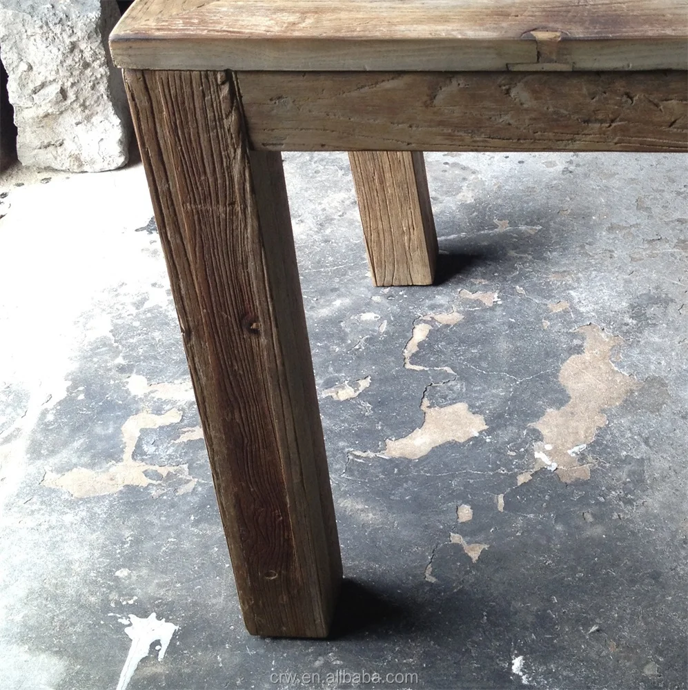 RE1510 used restaurant table bases reclaimed wood table leg extensions, View reclaimed wood