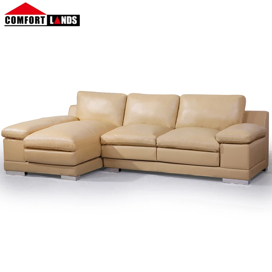 Comfortable Soft Fibre Sofa Top Quality Pu Leather Sectional High Product On