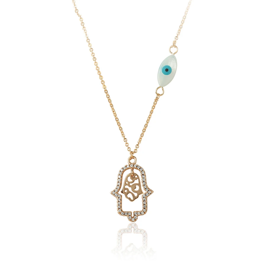 

1016 xuping round necklace religious gold environmental copper Allah pendant joyeria pendentif pour femme jewelry