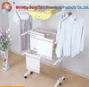 stainless steel two layer standing strong wall mounted drying racks