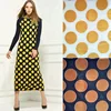 Summer thinner 100% polyester DIY party dress Wave point brocade jacquard fabric