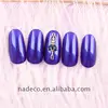 Online Shopping purple recycle use nail art press on artificial finger tips with factory price