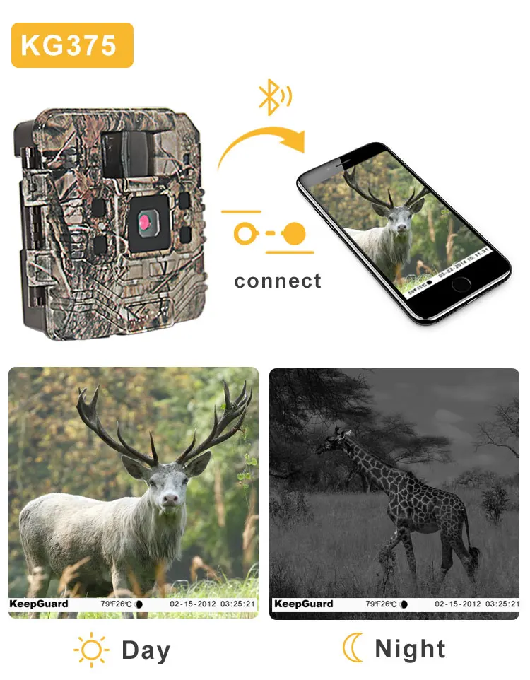 Keepguard New Design Ir Night Motion Sensor Activated Hunting Camera Moultrie Hunting Camera