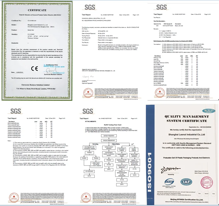 Leenol Certificate