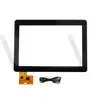 10.1 inch 3mm cover glass PCAP capacitive multi touch screen panel kit