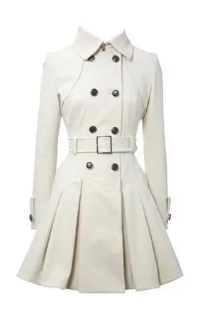 white dress coat