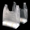 T-Shirt Carry-Out Bag Promotional Biodegradable Trade Show Gravure Printed Plastic Shopping Bag