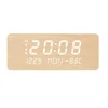 2018 digital calendar clock Day Date Wall Clock Digital Wall Alarm Clock ET978