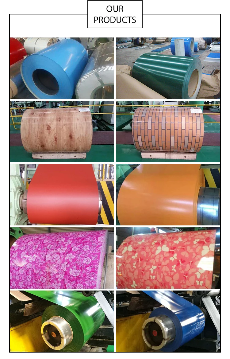 High quality PPGI stainless galvanized color coated steel coil