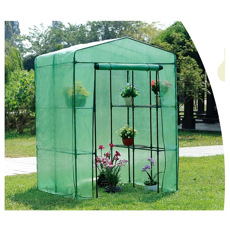 Greenhouse Garden Grow House With Reinforced Cover & Frame 120*185