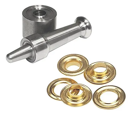 Osborne 25 Sets Black Grommets /& Plain Washers #B1-4 C.S 1//2 Hole