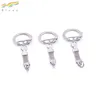 Silver Metal Keychain Keychain With Chain Jewelry Components Findings Charms