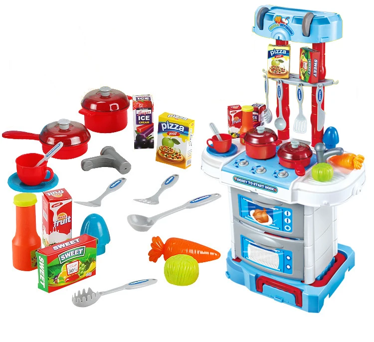 toy plastic kitchen set