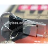 Simple Design High Quality Custom Embossed Leather Keychain