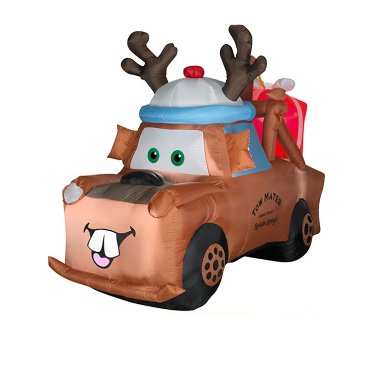 
New Christmas Inflatable Reindeer led Outdoor Garden Yard Decoration 