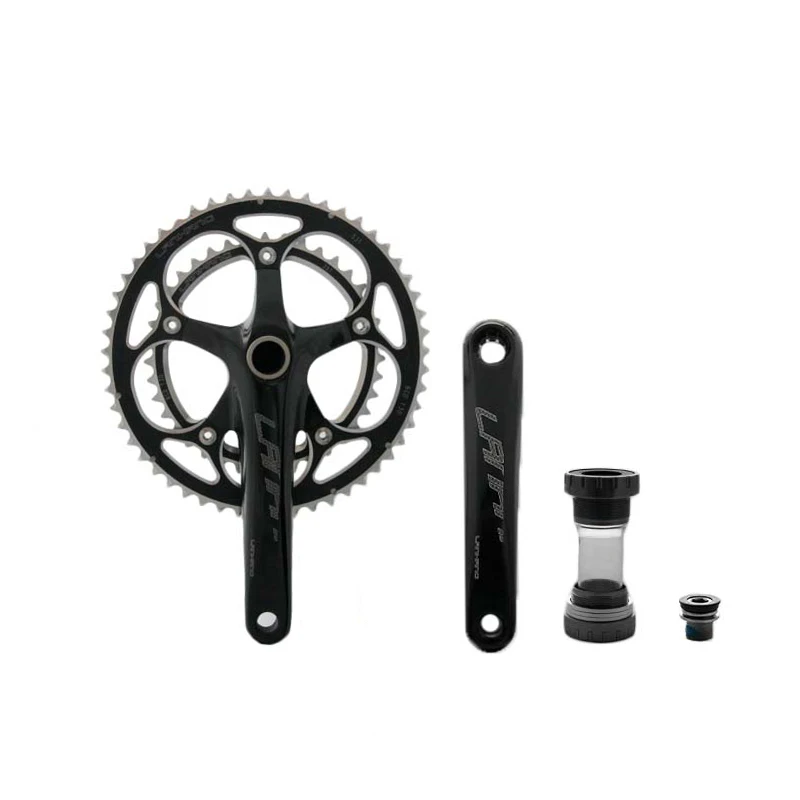 

Road Bicycle Integrated Crank set 53T 39T, Black