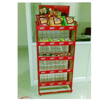 Pos Potato Chips Puffed Food Shelf Rack Buy Potato Chips