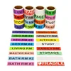 Home Moving Color Coding Labels Different Living Spaces Packing Boxes Moving Stickers Fragile Stickers
