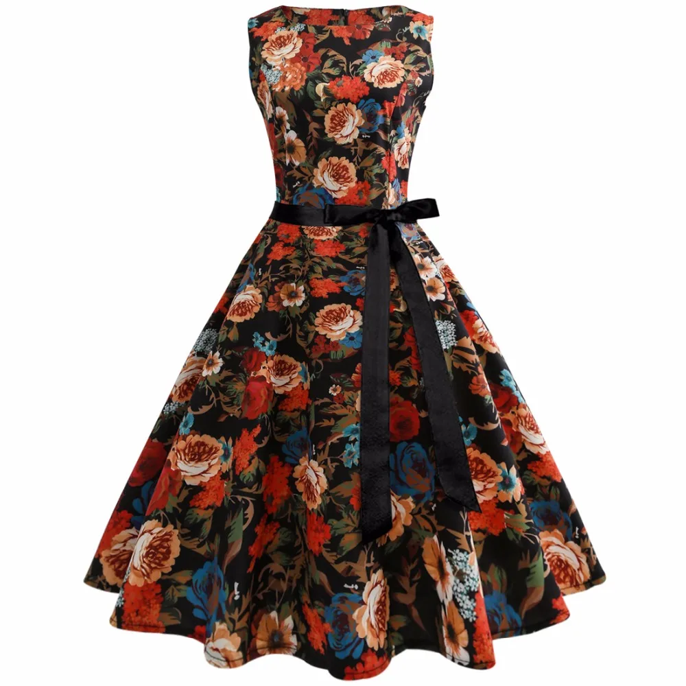 

Plus Size Women Clothing Pin UP Vestidos Spring Autumn Retro Casual Party Rockabilly 50s 60s Vintage Dresses, Custom