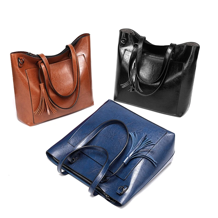 

2021 New Design Portable Fashion Female Travel Pu Bags Women Multi Color Pu Handbags, As picture