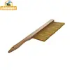 Economic wooden handle with plastic bristle one line bee brush for sale