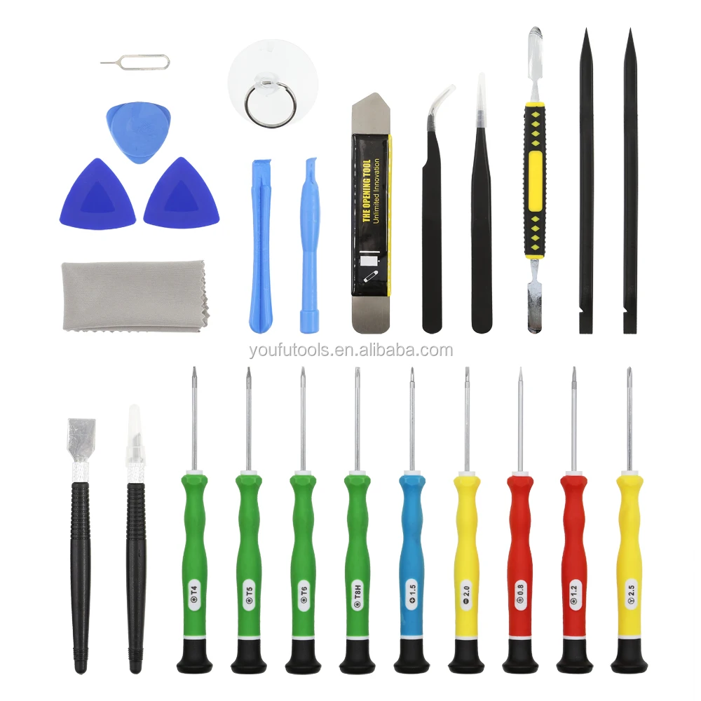 25 In 1 Electronic Device Repair Kit With Convenient Bag Package Laptop ...