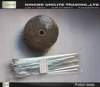 Titanium Exhaust/Header Heat Wrap 2" x 50' Roll With Stainless Ties Kit