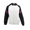 ladies 50D woven windproof fitting mode white l jacket