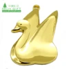 New Arrival custom design your own 3d sports cute gold ribbon bar iraq commitment marathon running triathlon swan medal of honor