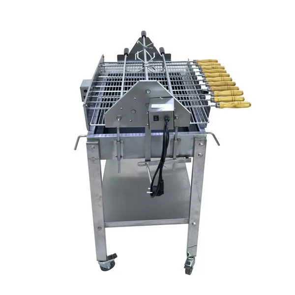 Triangle Stainless Steel Brazilian Rotary Barbecue Grill Buy Rotary