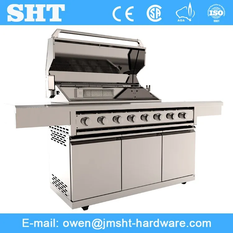 10 Years Bbq Factory All Stainless Steel Bbq With Smoke Extractor Buy