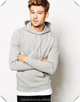 grey pullover hoodie men's