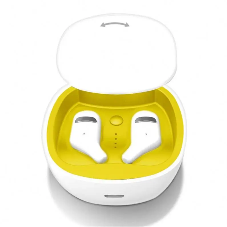 

i8 TWS In Ear Wireless Earbuds With Charger Box for iPhone Android Smart Phone Tablets True Stereo Earphone, Black white