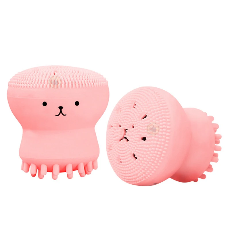 

octopus shaped silicone face brush, Any colors