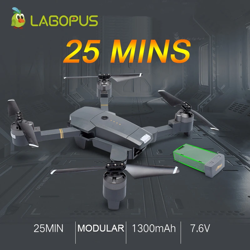 Lagopus XT-1 Plus 1080P Foldable Mini Drone RC Quadcopter Professional Remote Control Helicopter Aircraft