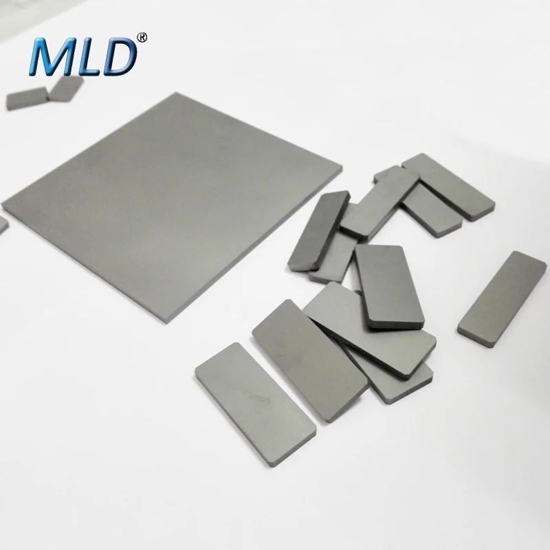 Blank Of Tungsten Carbide Wear Plate Solid Carbide Plate With Good