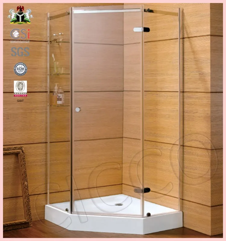 Hinge Shower Cubicle Accessories Diamond Shaped Shower Enclosure C6039