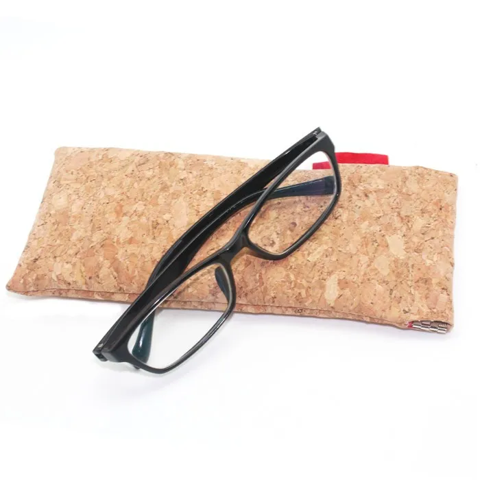 Boshiho Custom Ecofriendly Cork Folding Eyeglass Pouch Sun Glasses