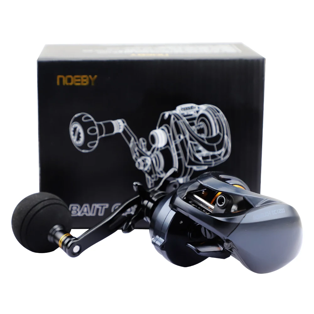 

size 1200 right Handle saltwater baitcasting reels, Black