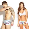 95 Cotton 5 Elastic Brand Pink Hero Ladies Briefs Diamond Pattern Womens Underwear