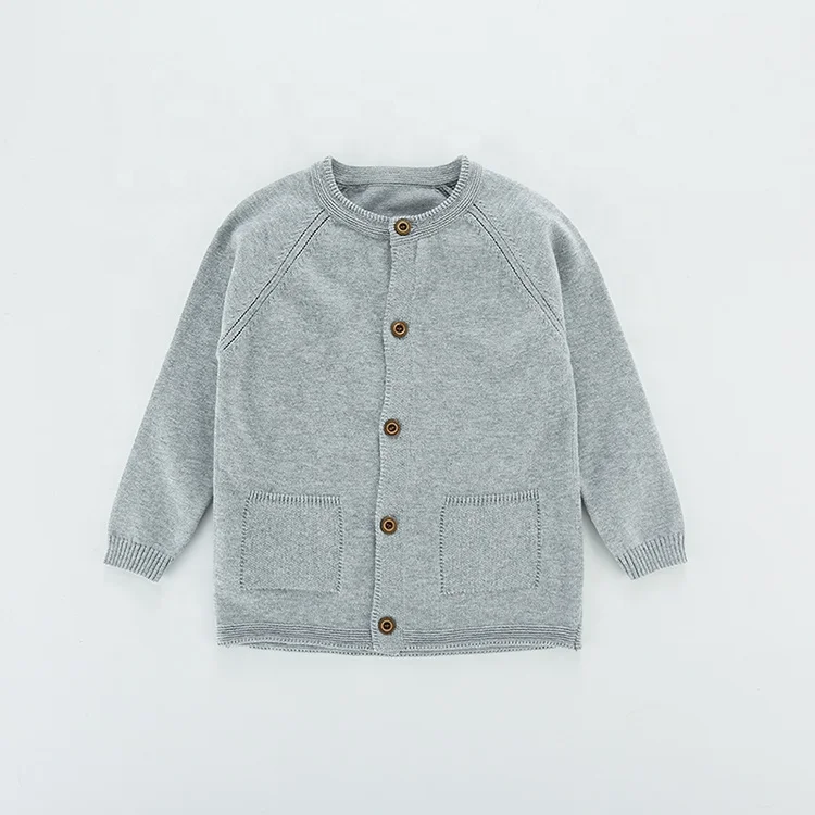 

Best Selling 100% Cotton Kids Sweater & Kids Sweater, Grey/yellow/brown;other color can be custom