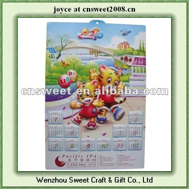 
Hot selling plastic pvc 3d education poster for advertising 