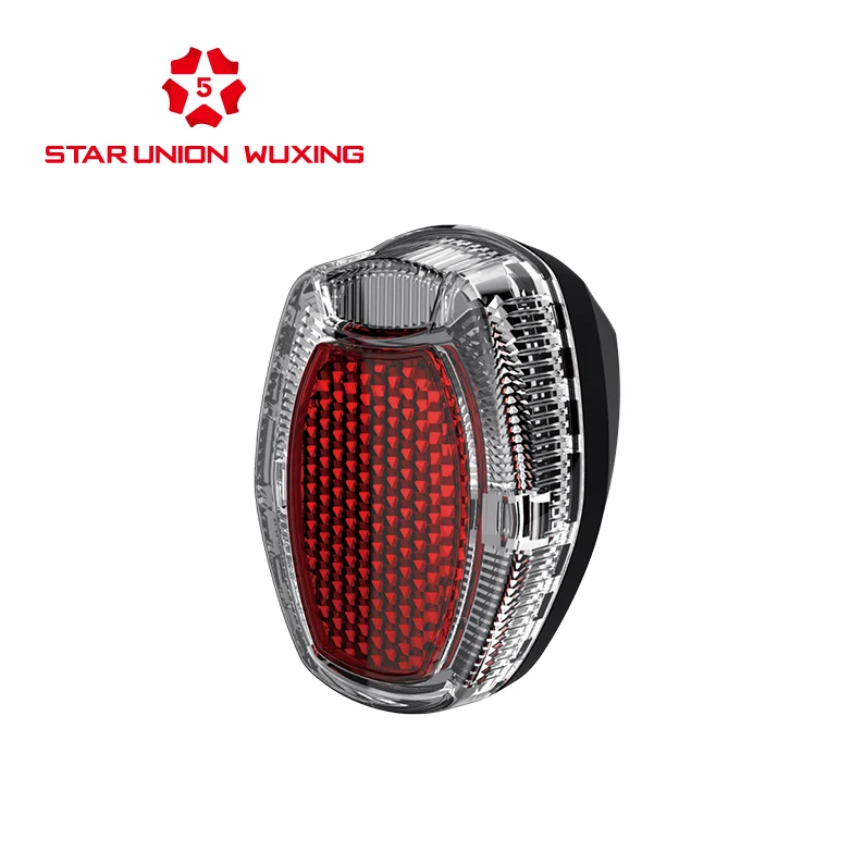 

Wuxing electric bike cycling CE safety warning DC 6-48V rear led lamp factory sales directly, ebike back taillights